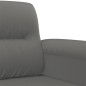 vidaXL Juego de sofás con cojines 4 piezas tela microfibra gris oscuro vidaXL Juego de sofás con cojines 4 piezas tela microfibra gris oscuro