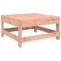 vidaXL Taburete de jardín con cojín madera maciza de abeto de Douglas vidaXL Taburete de jardín con cojín madera maciza de abeto de Douglas