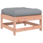 vidaXL Taburetes de jardín con cojines 2 uds madera abeto de Douglas vidaXL Taburetes de jardín con cojines 2 uds madera abeto de Douglas
