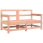 vidaXL Sillones de jardín y cojines 2 uds madera maciza abeto Douglas vidaXL Sillones de jardín y cojines 2 uds madera maciza abeto Douglas