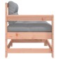 vidaXL Sillones de jardín y cojines 2 uds madera maciza abeto Douglas vidaXL Sillones de jardín y cojines 2 uds madera maciza abeto Douglas