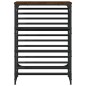 vidaXL Mueble zapatero madera de ingeniería marrón roble 60x30x85 cm