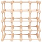 vidaXL Botellero para 20 botellas madera maciza pino 46,5x23x46,5 cm vidaXL Botellero para 20 botellas madera maciza pino 46,5x23x46,5 cm