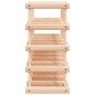 vidaXL Botellero para 20 botellas madera maciza pino 46,5x23x46,5 cm vidaXL Botellero para 20 botellas madera maciza pino 46,5x23x46,5 cm