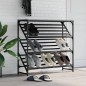 vidaXL Mueble zapatero madera de ingeniería gris Sonoma 90x30x85 cm vidaXL Mueble zapatero madera de ingeniería gris Sonoma 90x30x85 cm
