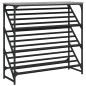 vidaXL Mueble zapatero madera de ingeniería gris Sonoma 90x30x85 cm vidaXL Mueble zapatero madera de ingeniería gris Sonoma 90x30x85 cm