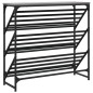 vidaXL Mueble zapatero madera de ingeniería gris Sonoma 90x30x85 cm vidaXL Mueble zapatero madera de ingeniería gris Sonoma 90x30x85 cm