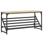 vidaXL Mueble zapatero madera de ingeniería roble Sonoma 90x30x45 cm vidaXL Mueble zapatero madera de ingeniería roble Sonoma 90x30x45 cm
