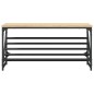 vidaXL Mueble zapatero madera de ingeniería roble Sonoma 90x30x45 cm vidaXL Mueble zapatero madera de ingeniería roble Sonoma 90x30x45 cm