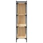 vidaXL Librería 4 estantes madera ingeniería roble Sonoma 76x32x123 cm vidaXL Librería 4 estantes madera ingeniería roble Sonoma 76x32x123 cm