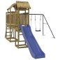 vidaXL Parque infantil de exterior madera de pino impregnada vidaXL Parque infantil de exterior madera de pino impregnada