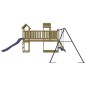 vidaXL Parque infantil de exterior madera de pino impregnada vidaXL Parque infantil de exterior madera de pino impregnada