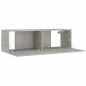 vidaXL Set de muebles de TV 4 pzas madera contrachapada gris hormigón vidaXL Set de muebles de TV 4 pzas madera contrachapada gris hormigón