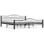 vidaXL Estructura de cama de metal negro 200x200 cm vidaXL Estructura de cama de metal negro 200x200 cm