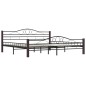 vidaXL Estructura de cama de metal negro 200x200 cm vidaXL Estructura de cama de metal negro 200x200 cm