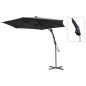 ProGarden Sombrilla colgante gris oscuro 300 cm ProGarden Sombrilla colgante gris oscuro 300 cm