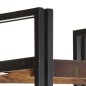 vidaXL Estantería de 5 niveles madera maciza reciclada 40x30x180 cm vidaXL Estantería de 5 niveles madera maciza reciclada 40x30x180 cm