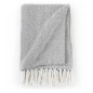 vidaXL Manta en espiguilla de algodón gris 220x250 cm vidaXL Manta en espiguilla de algodón gris 220x250 cm