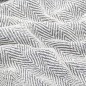 vidaXL Manta en espiguilla de algodón gris 220x250 cm vidaXL Manta en espiguilla de algodón gris 220x250 cm