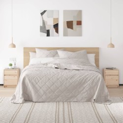 vidaXL Mesitas de noche 2 uds madera maciza de pino 40x31x50 cm