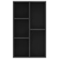 vidaXL Estantería/Aparador madera contrachapada negro 50x25x80 cm vidaXL Estantería/Aparador madera contrachapada negro 50x25x80 cm