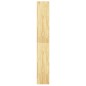 vidaXL Estantería/divisor de espacios madera maciza pino 40x30x199 cm
