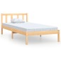 vidaXL Estructura de cama madera maciza de pino 90x190 cm vidaXL Estructura de cama madera maciza de pino 90x190 cm