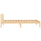 vidaXL Estructura de cama madera maciza de pino 90x190 cm vidaXL Estructura de cama madera maciza de pino 90x190 cm