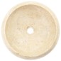 vidaXL Lavabo de mármol crema 40x12 cm vidaXL Lavabo de mármol crema 40x12 cm
