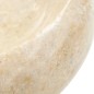 vidaXL Lavabo de mármol crema 40x12 cm vidaXL Lavabo de mármol crema 40x12 cm