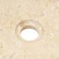 vidaXL Lavabo de mármol crema 40x12 cm vidaXL Lavabo de mármol crema 40x12 cm