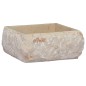 vidaXL Lavabo crema mármol 30x30x13 cm vidaXL Lavabo crema mármol 30x30x13 cm