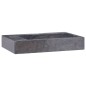 vidaXL Lavabo mármol negro 58x39x10 cm vidaXL Lavabo mármol negro 58x39x10 cm