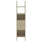 vidaXL Estantería madera contrachapada color roble Sonoma 40x35x180 cm vidaXL Estantería madera contrachapada color roble Sonoma 40x35x180 cm