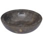 vidaXL Lavabo gris mármol Ø40x12 cm vidaXL Lavabo gris mármol Ø40x12 cm