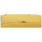 vidaXL Lavabo con rebosadero 49x25x15 cm cerámica dorado vidaXL Lavabo con rebosadero 49x25x15 cm cerámica dorado