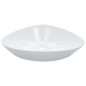 vidaXL Lavabo 58,5x39x14 cm cerámica blanco
