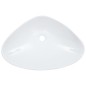 vidaXL Lavabo 58,5x39x14 cm cerámica blanco