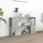 vidaXL Librería de madera contrachapada gris hormigón 100x24x63 cm vidaXL Librería de madera contrachapada gris hormigón 100x24x63 cm