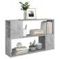 vidaXL Librería de madera contrachapada gris hormigón 100x24x63 cm vidaXL Librería de madera contrachapada gris hormigón 100x24x63 cm