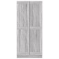 vidaXL Estantería madera contrachapada gris Sonoma 82,5x30,5x185,5 cm vidaXL Estantería madera contrachapada gris Sonoma 82,5x30,5x185,5 cm