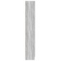 vidaXL Estantería madera contrachapada gris Sonoma 82,5x30,5x185,5 cm vidaXL Estantería madera contrachapada gris Sonoma 82,5x30,5x185,5 cm