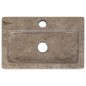 vidaXL Lavabo de pared mármol gris 38x24x6,5 cm vidaXL Lavabo de pared mármol gris 38x24x6,5 cm