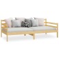 vidaXL Sofá cama de madera maciza de pino 90x200 cm vidaXL Sofá cama de madera maciza de pino 90x200 cm