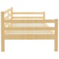 vidaXL Sofá cama de madera maciza de pino 90x200 cm vidaXL Sofá cama de madera maciza de pino 90x200 cm