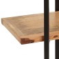 vidaXL Estantería de 4 niveles madera maciza de mango 160x35x160 cm vidaXL Estantería de 4 niveles madera maciza de mango 160x35x160 cm