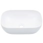 vidaXL Lavabo 45,5x32x13 cm cerámica blanco