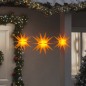 vidaXL Lámparas de Navidad LED plegables 3 unidades amarillo vidaXL Lámparas de Navidad LED plegables 3 unidades amarillo
