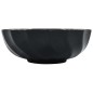 vidaXL Lavabo 46x17 cm cerámica negro vidaXL Lavabo 46x17 cm cerámica negro