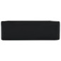 vidaXL Lavabo 40x30x13 cm cerámica negro vidaXL Lavabo 40x30x13 cm cerámica negro